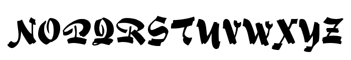 Swashett Normal Font UPPERCASE