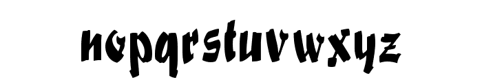 Swashett Normal Font LOWERCASE