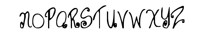 Sweet Janet Font UPPERCASE