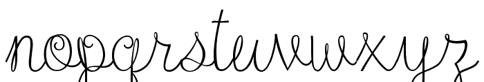 Sweethearts Love Letters Font LOWERCASE