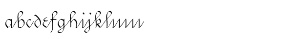 Swirlity Script Regular Font LOWERCASE