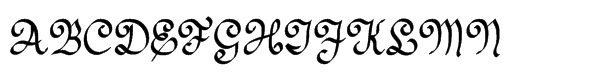 Swirlity Script Std Bold Font UPPERCASE