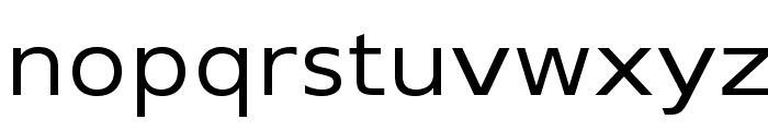 SwitzeraADF-Ext Font LOWERCASE
