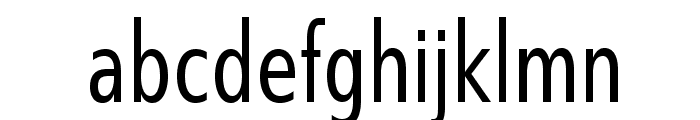SwitzeraADF-LightCond Font LOWERCASE