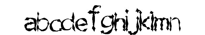 SwordFighting Font LOWERCASE