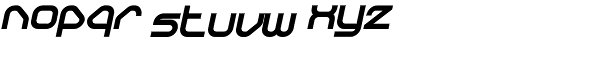 Sylar Ultra Italic Font LOWERCASE