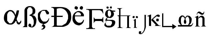 SymbolNerve Font LOWERCASE