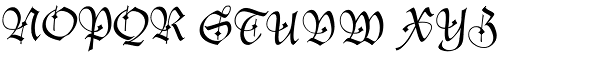 Talleyrand Font UPPERCASE