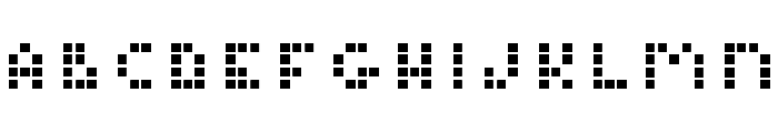 Tamagotchi Normal Font LOWERCASE