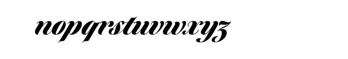 Tangier Black OT Font LOWERCASE