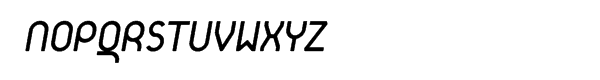 Tantalus Alternative Italic Font UPPERCASE