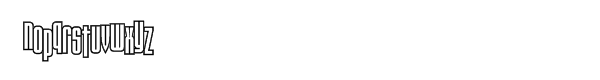 Tauern Cyrillic Dance Font LOWERCASE