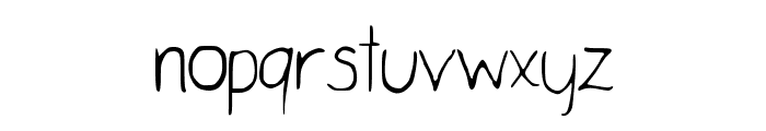 TaylorScript Font LOWERCASE