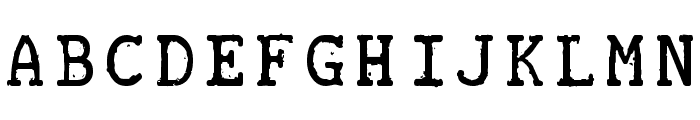 TELETYPE 1945-1985 Font LOWERCASE