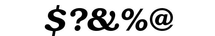 TeXGyreBonum-BoldItalic Font OTHER CHARS