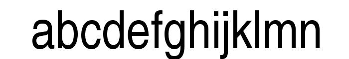 TeXGyreHerosCondensed-Regular Font LOWERCASE