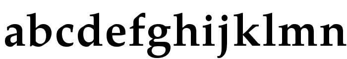 TeXGyrePagella-Bold Font LOWERCASE