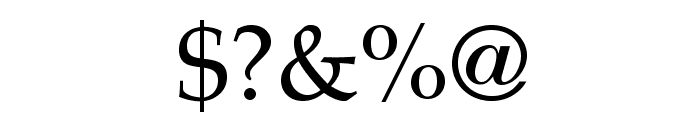 TeXGyrePagella-Regular Font OTHER CHARS