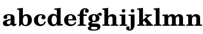 TeXGyreSchola-Bold Font LOWERCASE