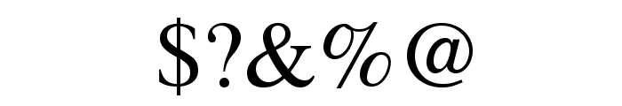 TeXGyreTermes-Regular Font OTHER CHARS