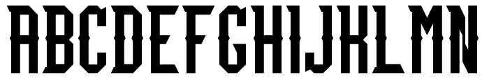 Team Fury Regular Font UPPERCASE