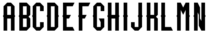Team Fury Regular Font LOWERCASE