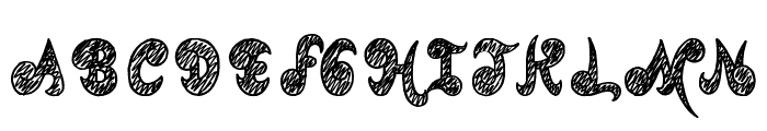 Teenage Dreams Font UPPERCASE