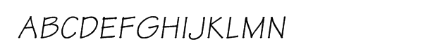 Tekton Oblique Font What Font Is