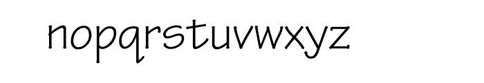 Tekton Pro Font LOWERCASE