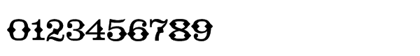Telegraph Std Circus Font OTHER CHARS