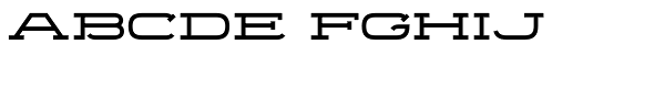 Telemark Font LOWERCASE