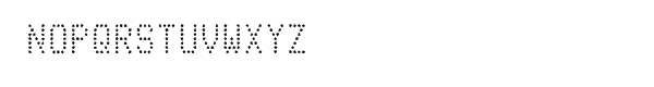 Telidon Ink Font UPPERCASE