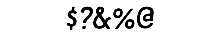 Tellural Regular Italic Font OTHER CHARS