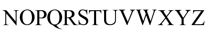 Temps Nouveau Font UPPERCASE