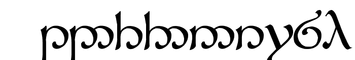 Tengwar Sindarin 1 Font OTHER CHARS