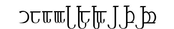 Tengwar ver. # 3 Font OTHER CHARS