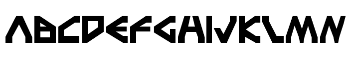 Terra Firma Bold Font LOWERCASE