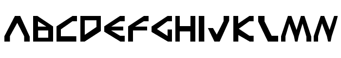 Terra Firma Font LOWERCASE
