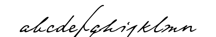 Tesla Font LOWERCASE