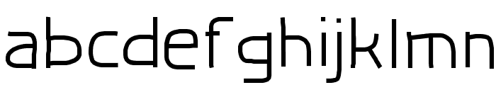 TestFontHF Font LOWERCASE