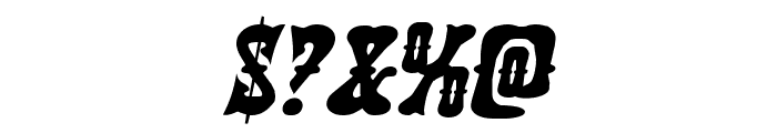 Texas Ranger Expanded Italic Font OTHER CHARS