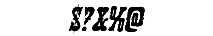 Texas Ranger Italic Font OTHER CHARS