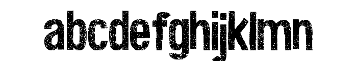 Texture Road Font LOWERCASE