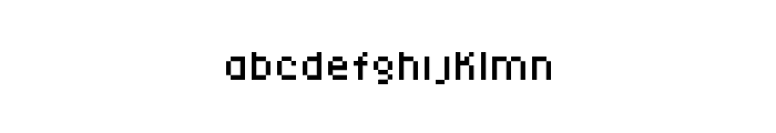 techkr Font LOWERCASE