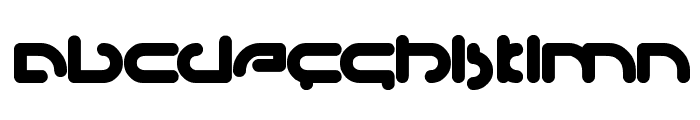 techno VARIOUS Font LOWERCASE