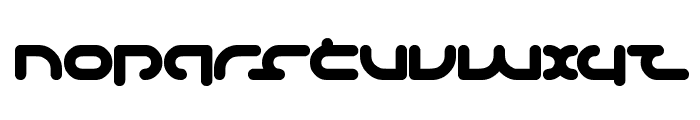 techno VARIOUS Font LOWERCASE