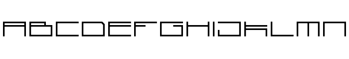 technoid one Font UPPERCASE