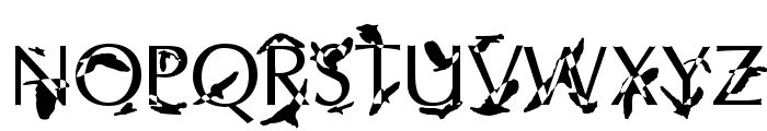 The Birds Font LOWERCASE