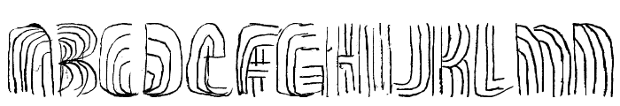 THRASHLINE Font LOWERCASE