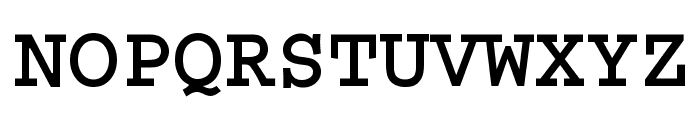 Thabit-Bold Bold Font UPPERCASE